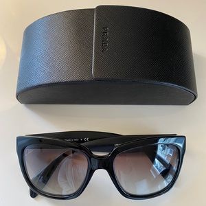 Prada Sunglasses - Black Authentic